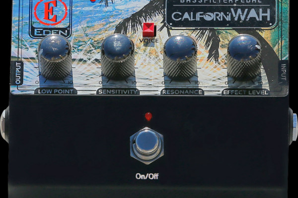 Eden Introduces Californiwah Bass Filter Pedal