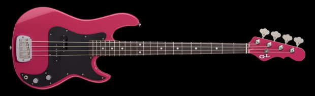 G&L Detroit Muscle Series R/T Collection LB-100 Bass - Panther Pink