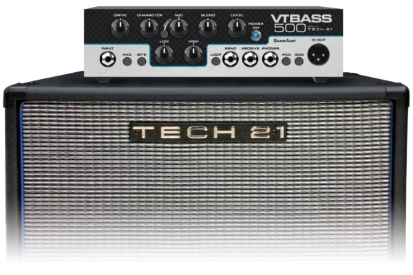 Tech 21 Introduces VT Bass 500 Bass Amp Head