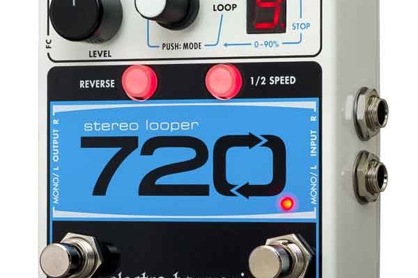 Electro-Harmonix Introduces 720 Stereo Looper Pedal