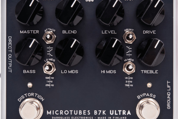 Darkglass Electronics Announces Microtubes B7K Ultra