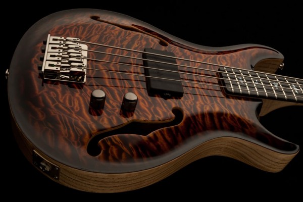 Bass of the Week: PRS Guitars Private Stock Hollowbody Bass 4