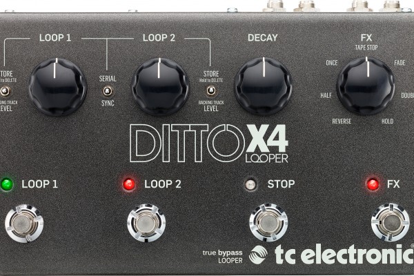 TC Electronic Introduces Ditto X4 Looper