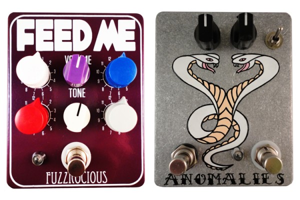 Fuzzrocious Pedals Announces Feed Me and Anomalies Pedals
