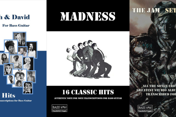 Transcriptions of Bacharach/David, Madness and The Jam Available