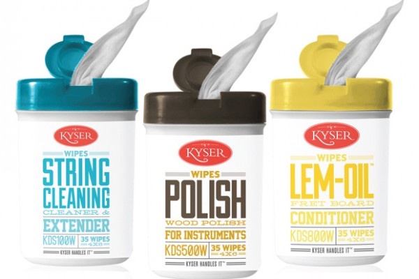 Kyser Introduces Instrument Cleaning Wipes