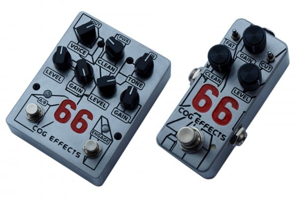 Cog Effects Introduces Knightfall 66 and Mini 66 Overdrive Pedals