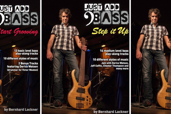 Bernhard Lackner Releases Three New Bass Instruction Books