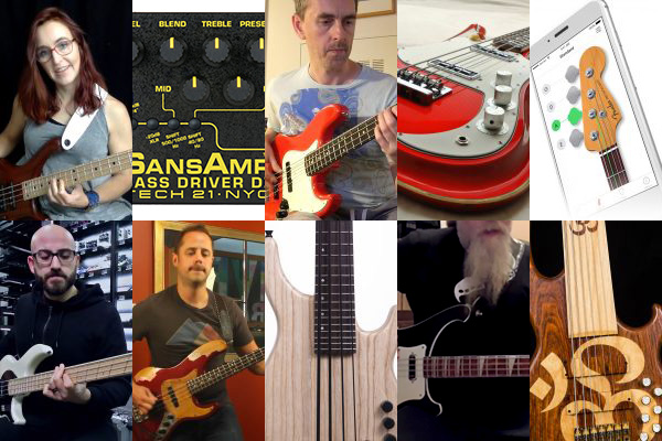 Weekly Top 10: Talking Double Stops, New Creative Bass Lines Lesson, New Bass Gear, Top Videos and More