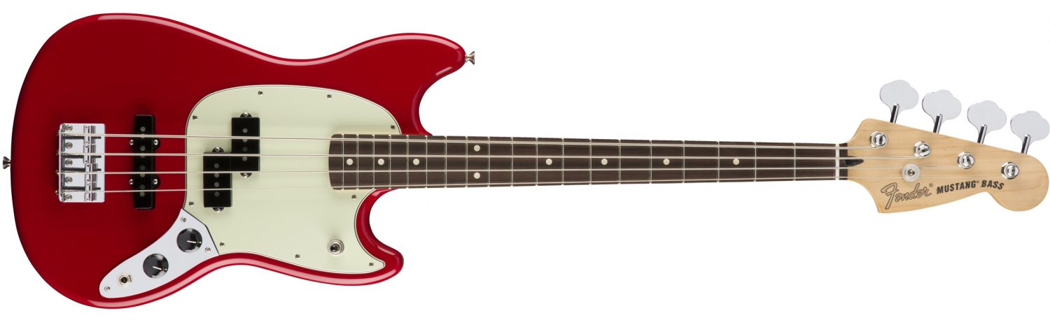 Fender Mustang Bass PJ Torino Red