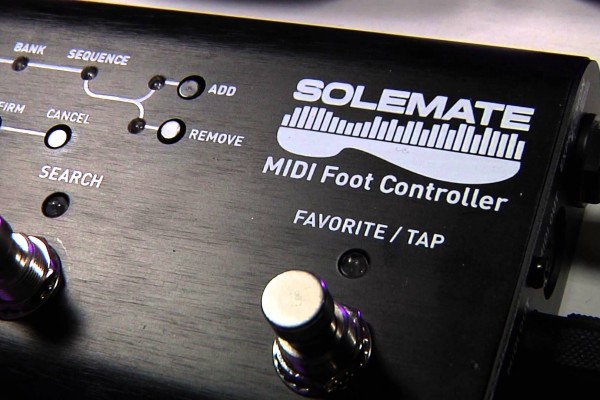 Source Audio Now Shipping the Soleman MIDI Foot Controller