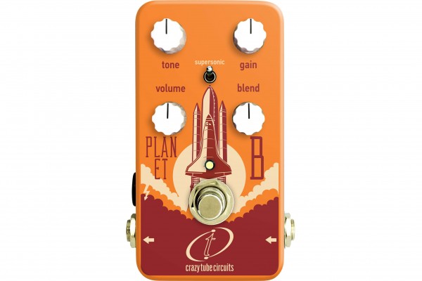 Crazy Tube Circuits Introduces Planet B Overdrive