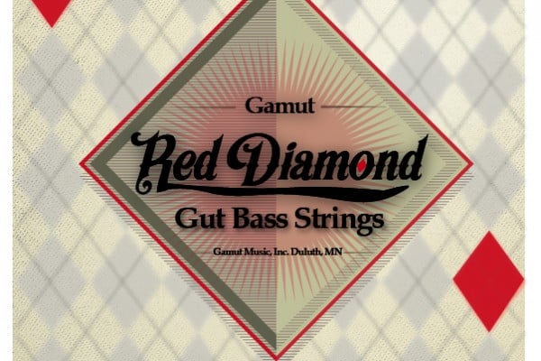 Gamut Music Announces Red Diamond Gut Double Bass Strings