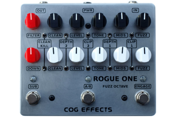 Cog Effects Introduces the Rogue One Bass Octave/Fuzz Pedal