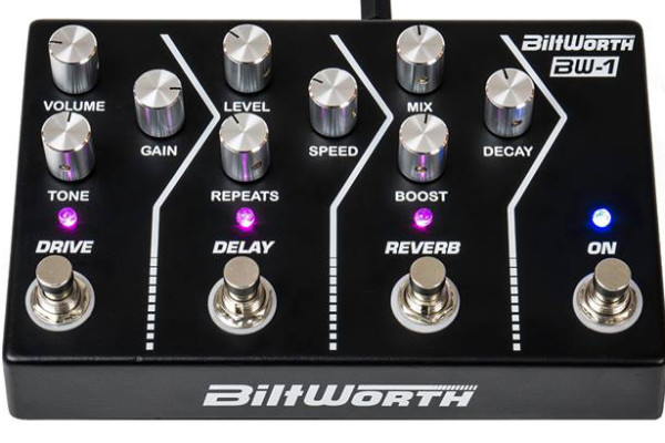 Biltworth Launches with BW-1 Effects Pedal