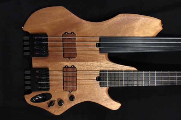 Bass of the Week: Bonobo Guitars Double Neck Headless Bass