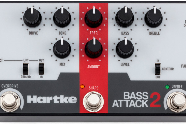 Hartke Unveils the Bass Attack 2 Preamp Pedal