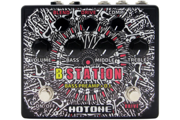 Hotone Audio Now Shipping B Station Bass Preamp/DI