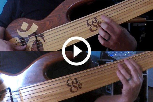 Jason Everett: “Caramel” 7-string Fretless Bass Cover