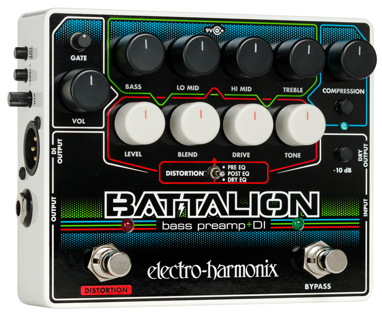 Electro-Harmonix Batallion Bass Preamp