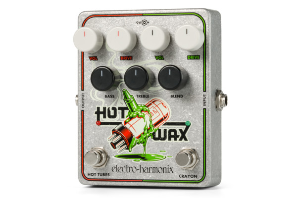 Electro-Harmonix Now Shipping the Hot Wax Dual Overdrive Pedal