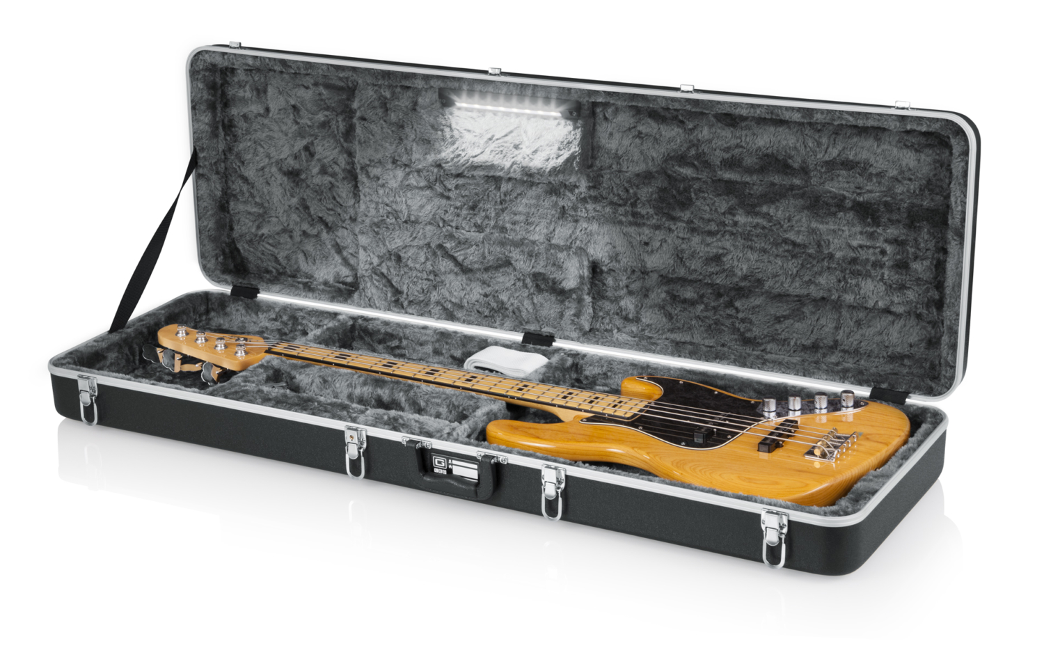 Gator Cases GC Bass Guitar LED Edition Case Open