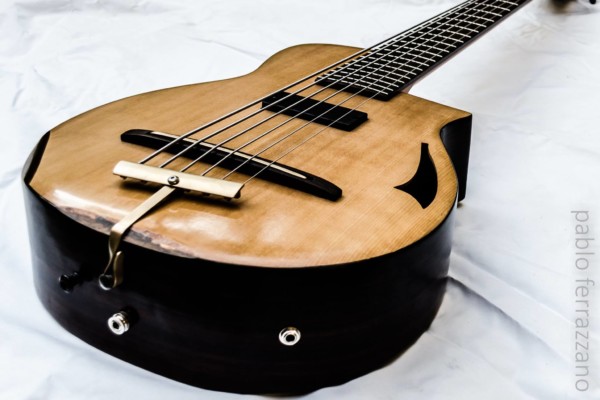 Bass of the Week: Emiliano Bernal Acoustic/Electric Custom 6-String Bass