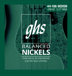 GHS Strings Balanced Nickels Bass Strings