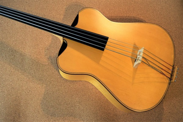 Bass of the Week: Safran Basses Iris Acoustic Archtop Bass