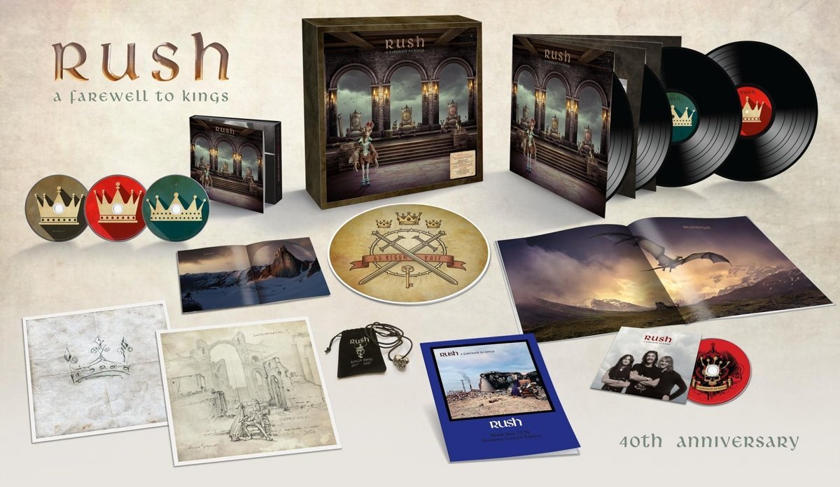 Rush: A Farewell to Kings 40th Anniversary Edition - super deluxe edition box set