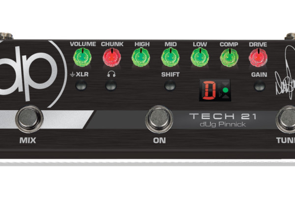 Tech 21 and dUg Pinnick Team Up For DP-3X Signature Pedal