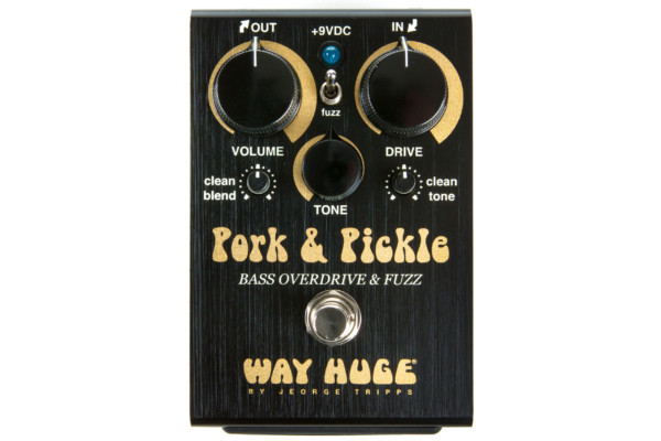 Way Huge Electronics Unveils The Pork & Pickle Bass Overdrive And Fuzz Pedal