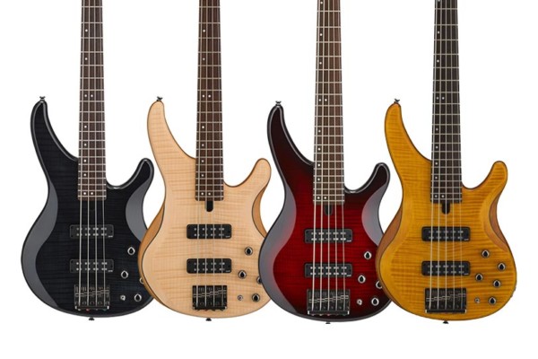 Yamaha Introduces Flame Maple Models To TRBX Series