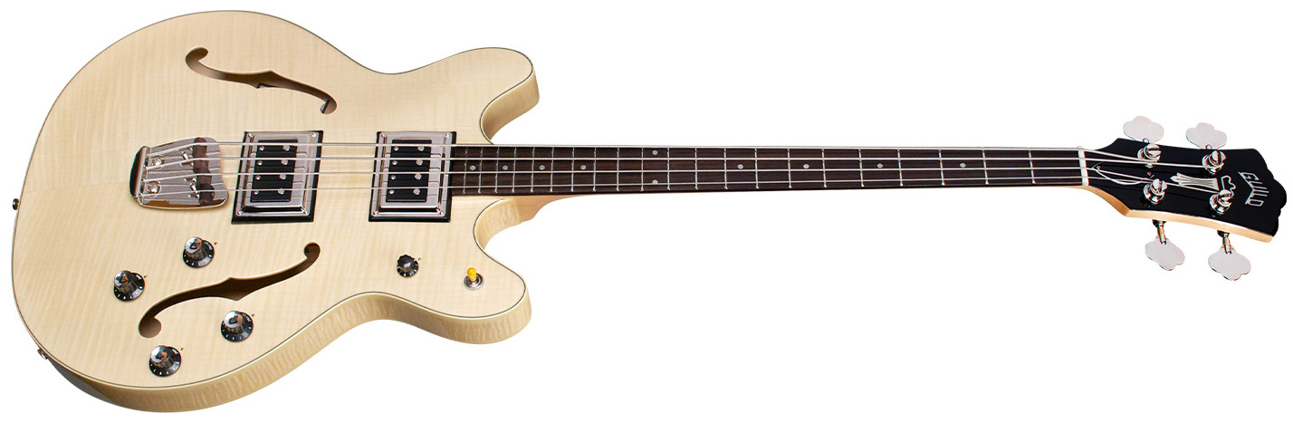 Guild Guitars Announces Starfire Bass II Flamed Maple – No Treble