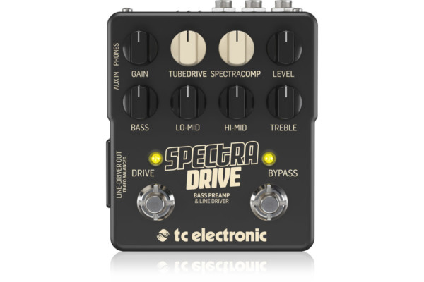 TC Electronic Unveils the SpectraDrive Bass Preamp & Line Driver