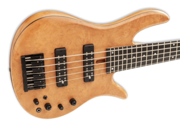 Fodera Unveils the Madrone Burl Monarch 5 Standard Special Bass