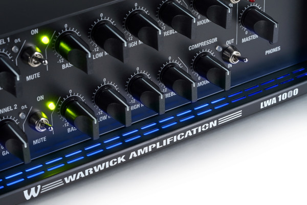 Warwick Announces LWA 1000 Black Bass Amp
