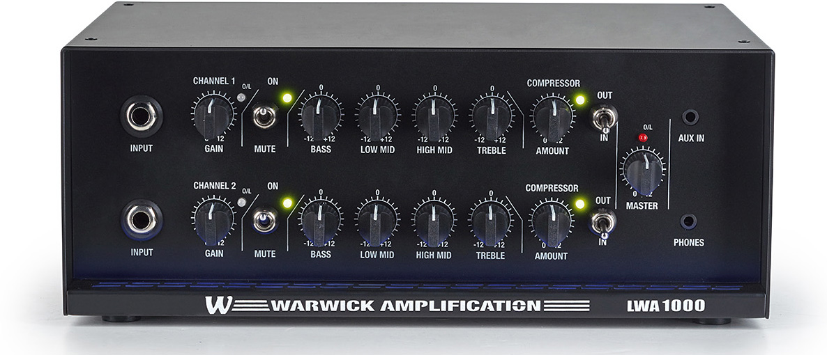 Warwick LWA 1000 Lightweight Bass Amplifier Head