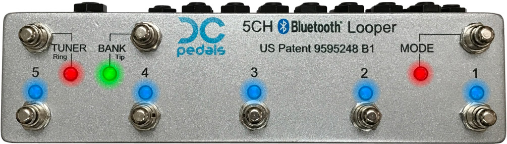 DC Pedals 5-Channel Bluetooth Looper