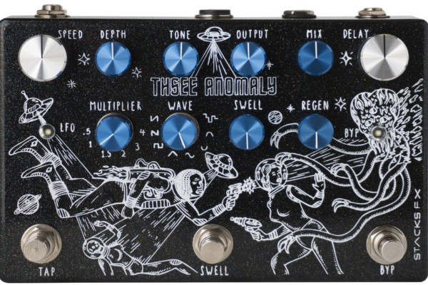 Stacks FX Announces Thsee Anomaly Delay Pedal