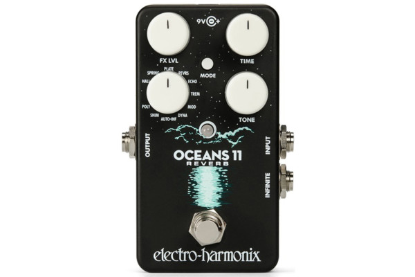 Electro-Harmonix Introduces the Oceans 11 Reverb Pedal