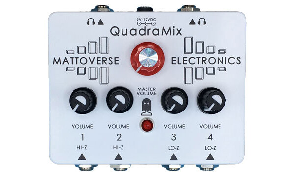Mattoverse Electronics Introduces the Quadramix Pedal