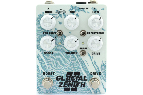 Adventure Audio Unveils Glacial Zenith II Pedal