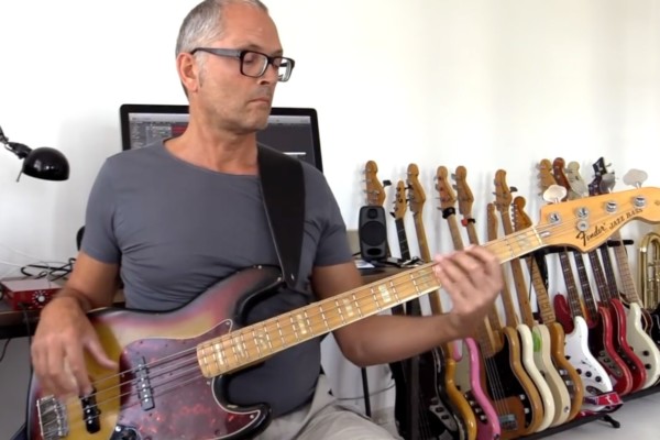 Bass Lick Series: A7 Bass Line with Harmonics (and More)