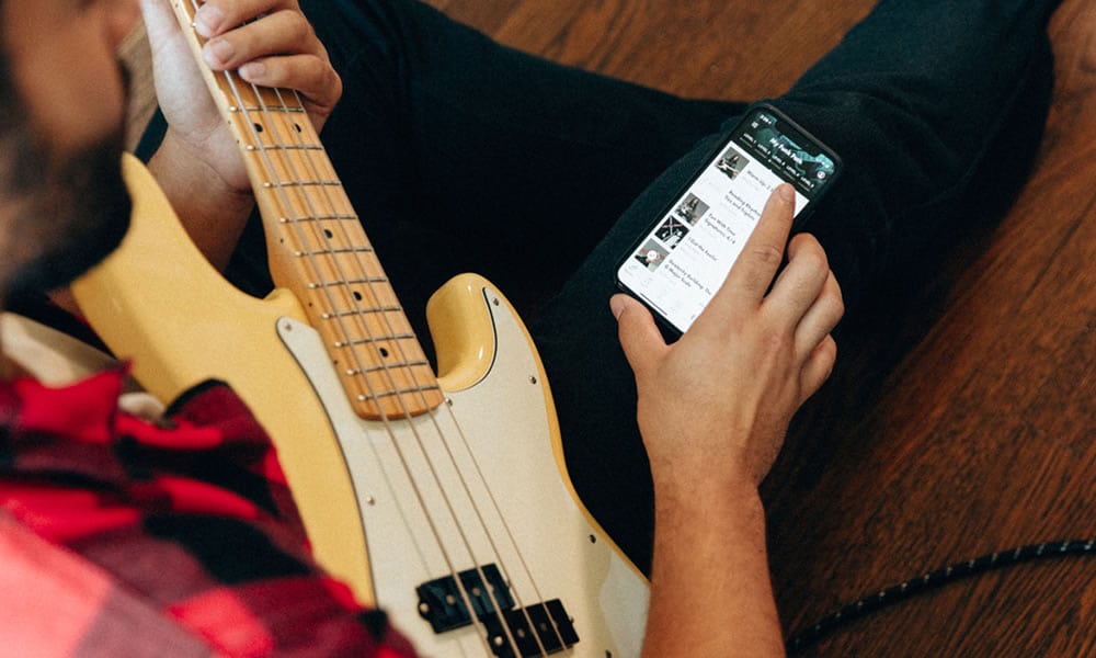 Fender Play App: Bass