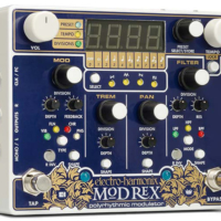 Electro-Harmonix Announces the Mod Rex Polyrhythmic Modulator Pedal
