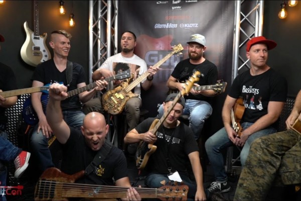 GuitCon 2018: Billie Jean (with 8 Bass Players)