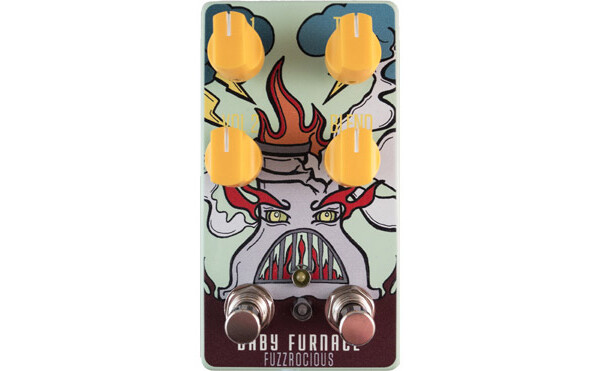 Fuzzrocious Pedals Announced Baby Furnace Gated Fuzz Pedal