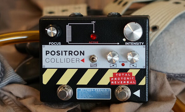 Mythos Pedals Introduces Ghostbusters-Inspired Positron Collider Fuzz Pedal