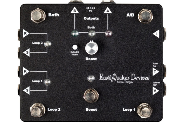 EarthQuaker Devices Introduces the Swiss Things Pedalboard Reconciler Pedal